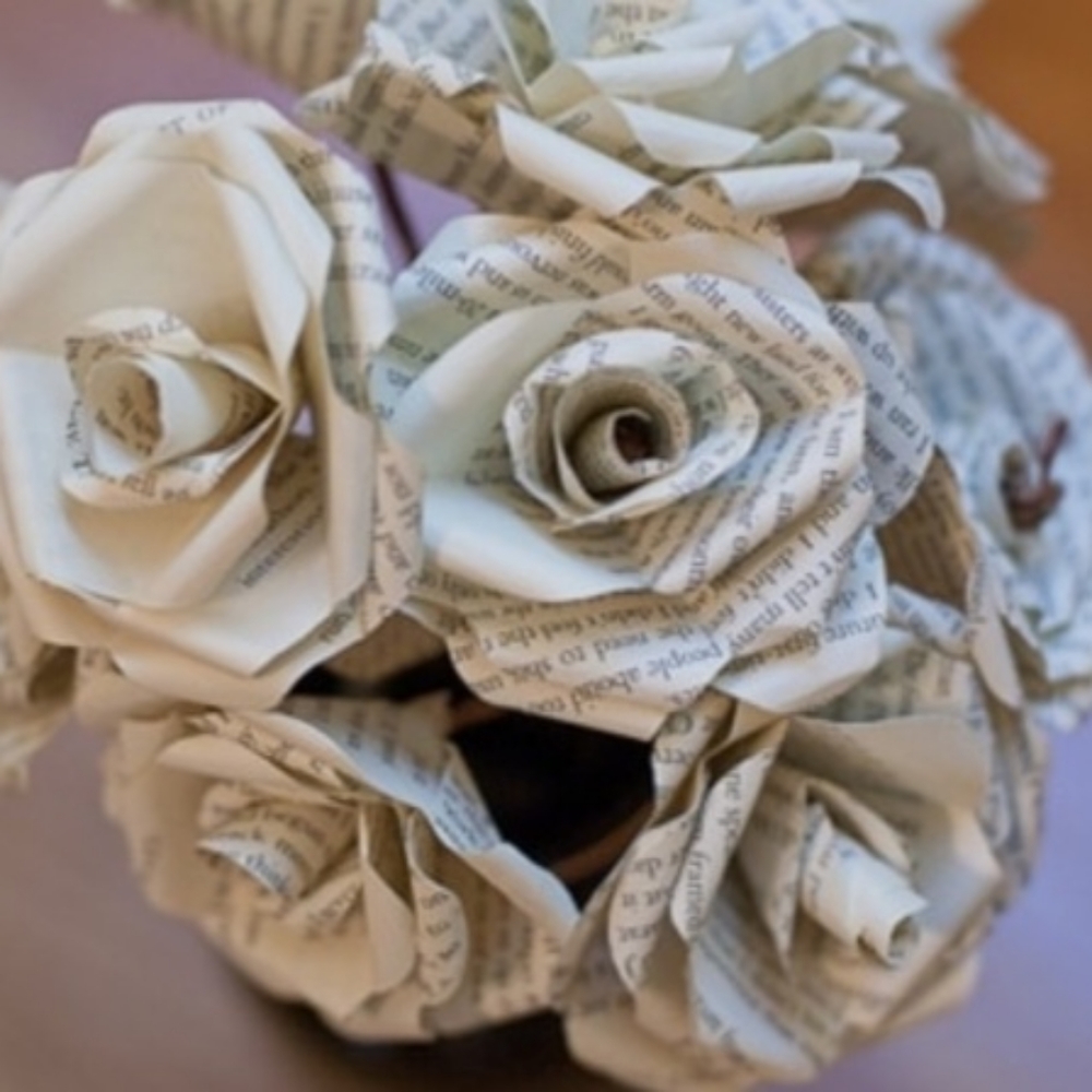 Origami rose 6$ Per rose